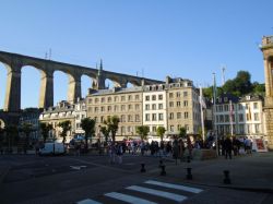 Morlaix - Viaduc et marché